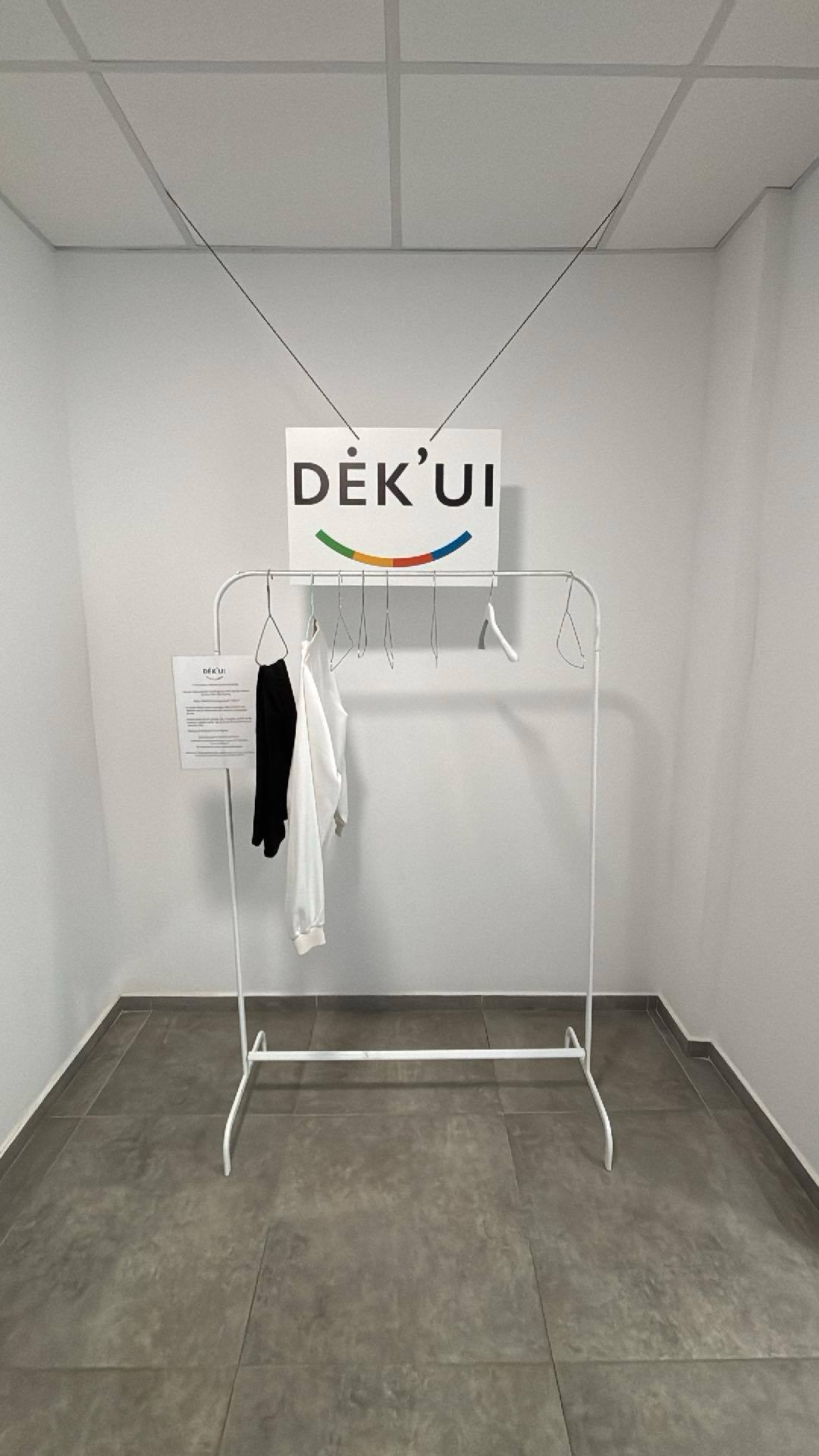 Sportinių drabužių mainų kampelis – DĖK’ui